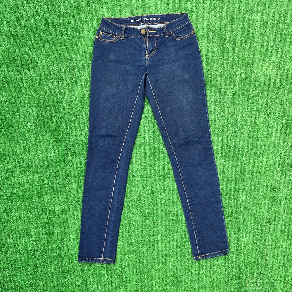 Celebrity Pink Dark Blue Jeans